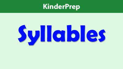 Kinderprep - Syllables